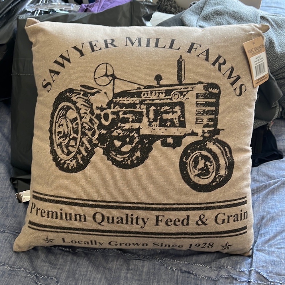 pillow . new with tags 18x18